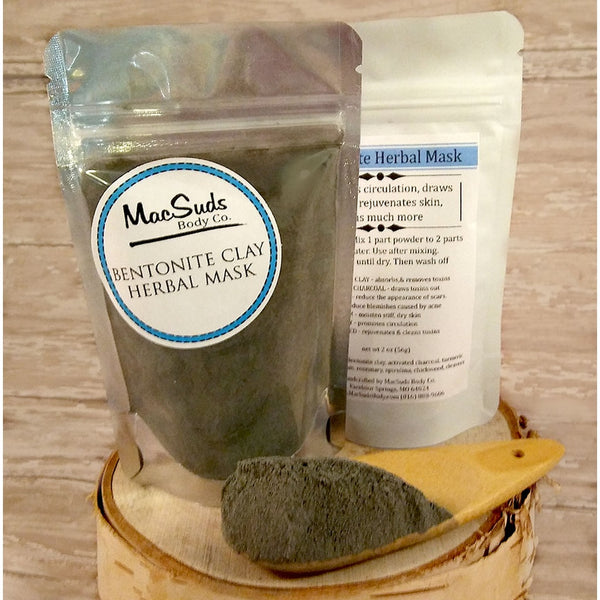 MacSuds Body Company - Bentonite Herbal Clay Face Mask