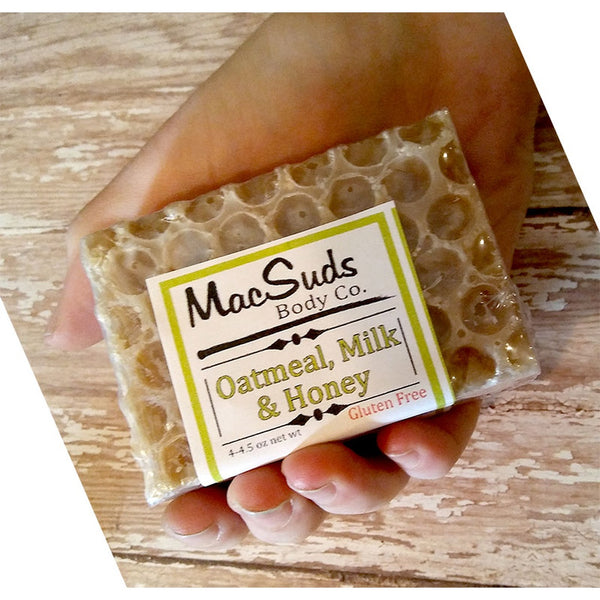 MacSuds Body Company - Oatmeal, Milk & Honey Handmade Soap Bar